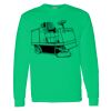 Heavy Cotton 100% Cotton Long Sleeve T Shirt Thumbnail