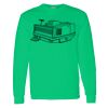 Heavy Cotton 100% Cotton Long Sleeve T Shirt Thumbnail