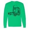 Heavy Cotton 100% Cotton Long Sleeve T Shirt Thumbnail