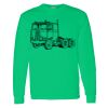 Heavy Cotton 100% Cotton Long Sleeve T Shirt Thumbnail