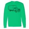 Heavy Cotton 100% Cotton Long Sleeve T Shirt Thumbnail